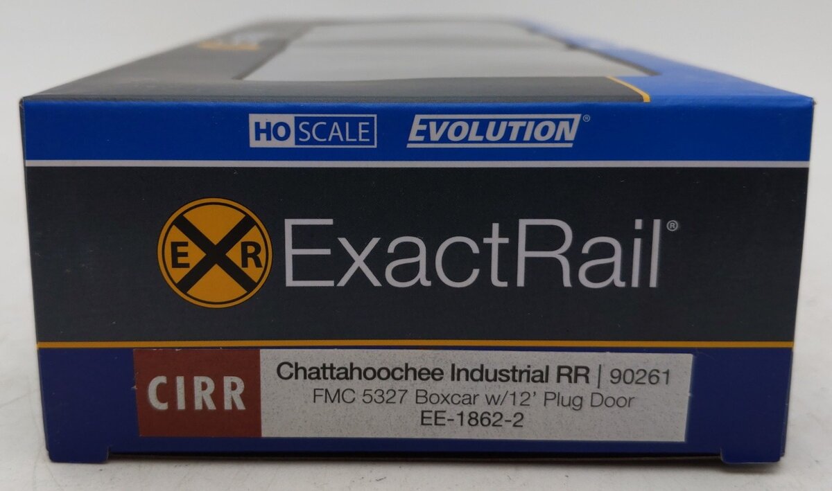 ExactRail EE-1862-2 HO Chattahoochee Industrial RR FMC 5327 Boxcar #90261 EX/Box