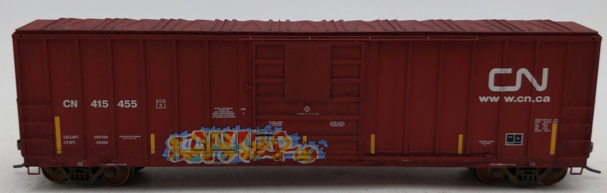 ExactRail EE-1510-3 HO CN Evans 5277 Boxcar #415455/Box