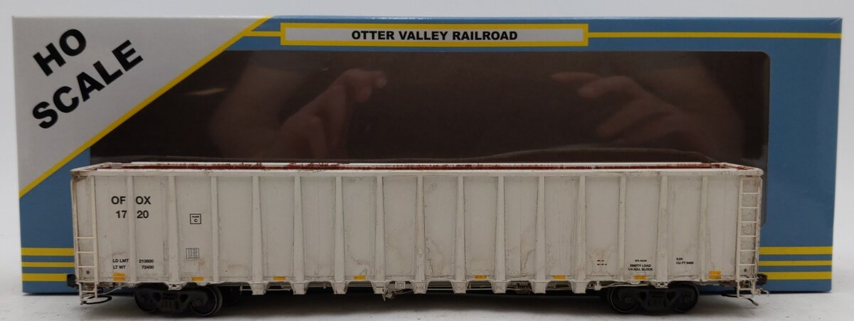 Otter Valley Railroad OVR-64061 HO Scale Custom Weathered NSC 6400 Gondola #1720/Box