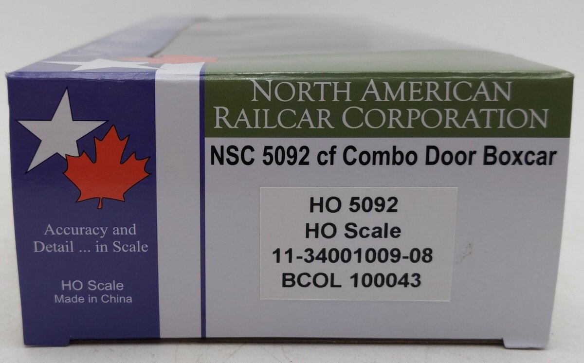 North American Railcar Corp 11-34001009-08 HO Scale Canadian National Boxcar EX/Box