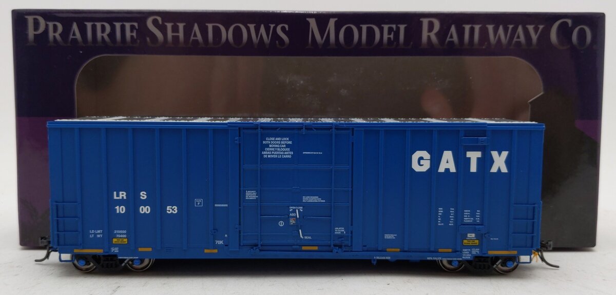 Prairie Shadows PS80211-02 HO Scale Trinity 50' High Cube Box Car #100053 EX/Box
