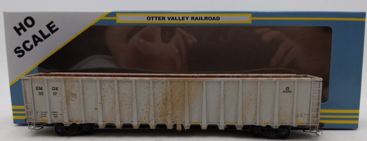 Otter Valley Railroad OVR-64127 HO Scale Custom Weathered NSC 6400 Gondola #3017/Box