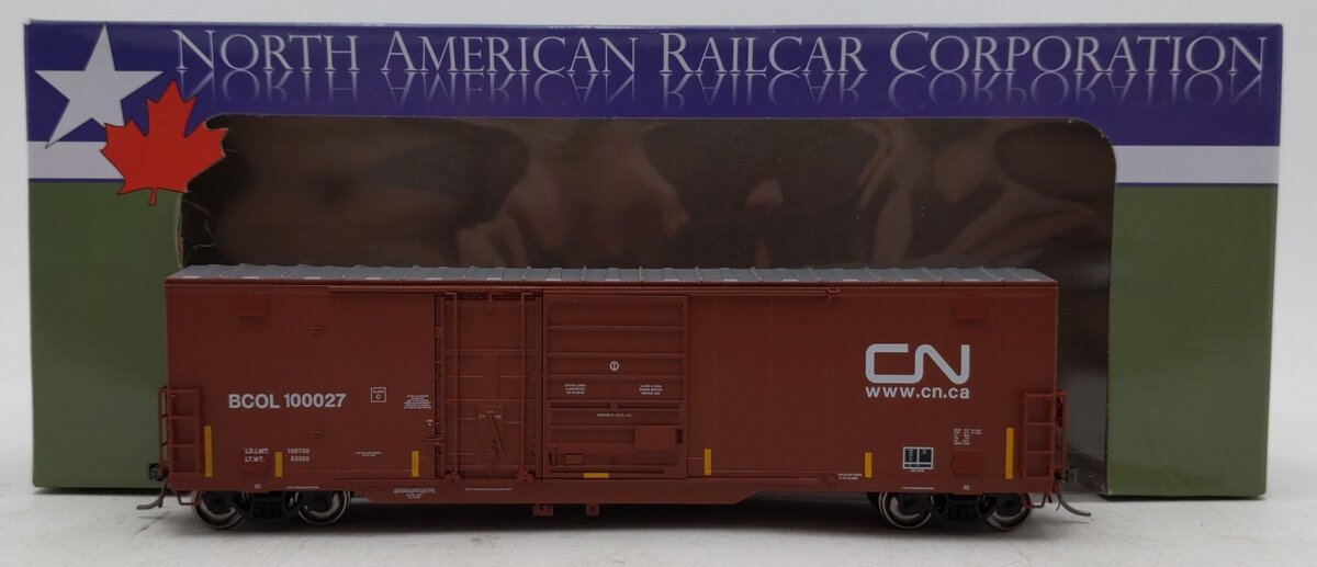 North American Railcar Corp 11-34001009-01 HO Scale Canadian National Boxcar EX/Box
