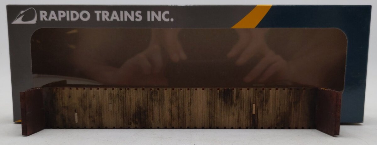 Rapido Trains 147003A HO CN National Steel Car Bulkhead Flatcar #620408 EX/Box