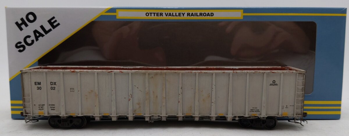Otter Valley Railroad OVR-64127 HO Scale Custom Weathered NSC 6400 Gondola #3002/Box