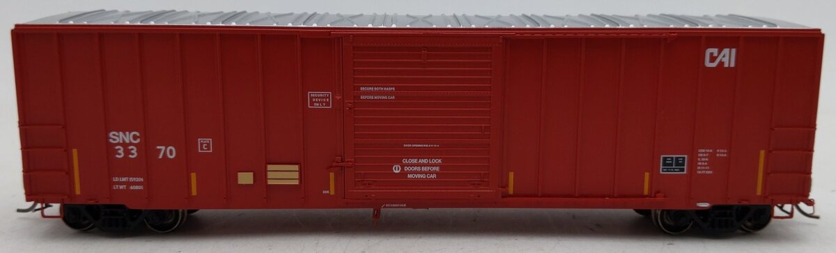 Rapido Trains 198007A HO Saratoga & North Creek PC&F 5241cuft Boxcar #3370 LN/Box