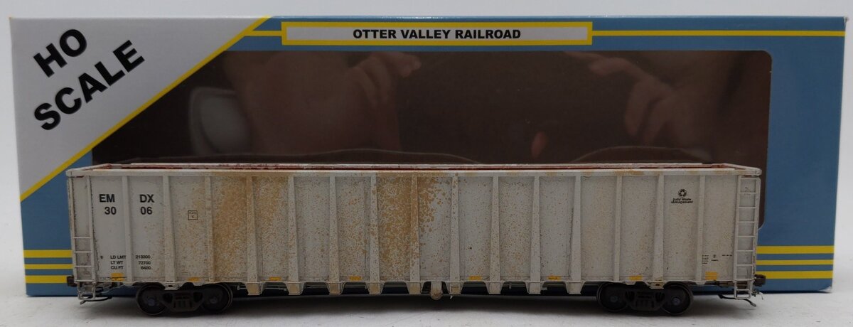 Otter Valley Railroad OVR-64127 HO Scale Custom Weathered NSC 6400 Gondola #3006/Box