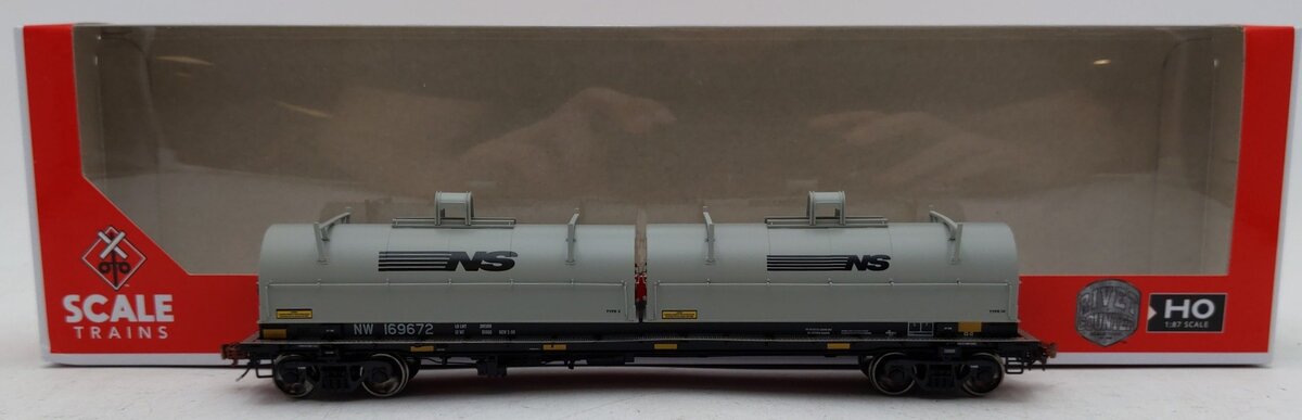 ScaleTrains STX38509 HO Scale Norfolk Western Thrall 48' Coil Steel Car #169672 LN/Box