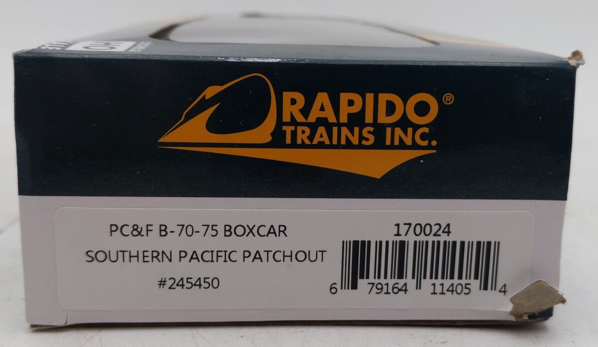 Rapido Trains 170024 HO PC&F B-70-75 Boxcar #245450/Box