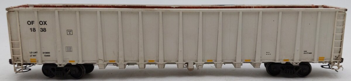 Otter Valley Railroad OVR-64064 HO Scale Custom Weathered NSC 6400 Gondola #1838/Box