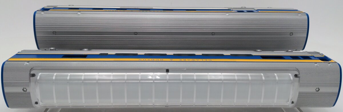 American Flyer 6-47906 S D&H Streamliner Combo & Full Vista Dome (Set of 2) EX/Box