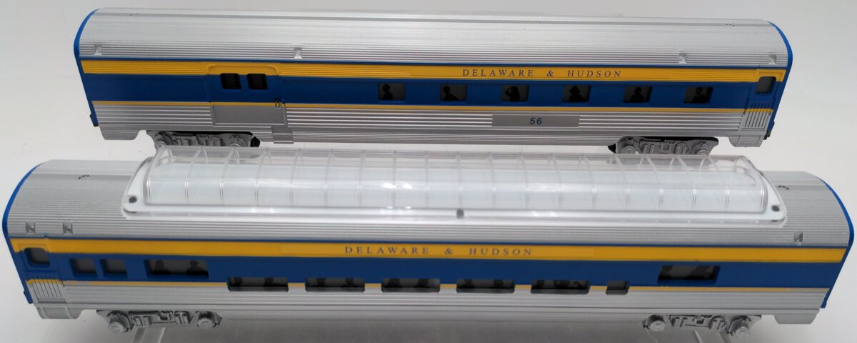 American Flyer 6-47906 S D&H Streamliner Combo & Full Vista Dome (Set of 2) EX/Box
