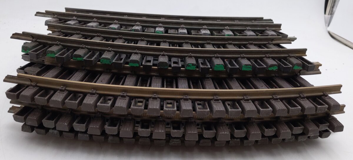 LGB 1100 G Scale Curved Track Sections (22) EX
