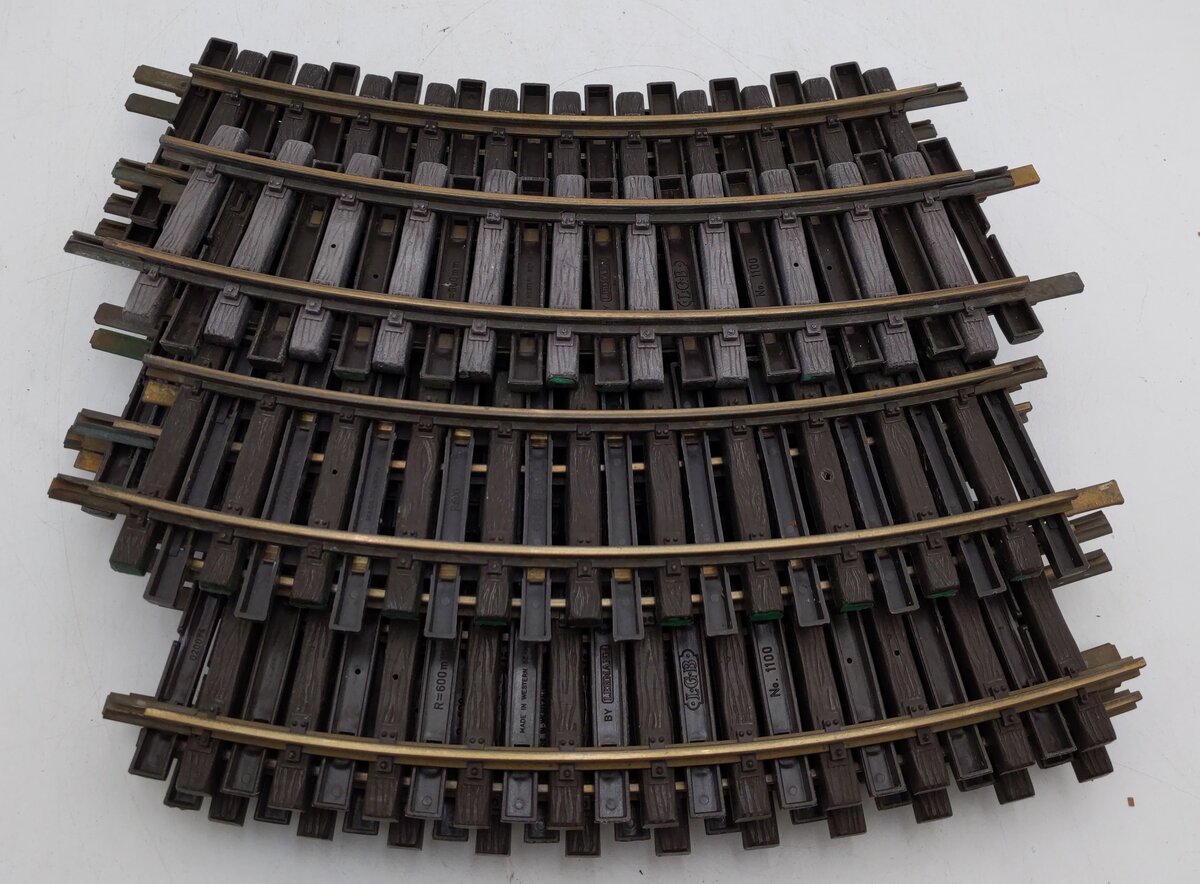 LGB 1100 G Scale Curved Track Sections (22) EX