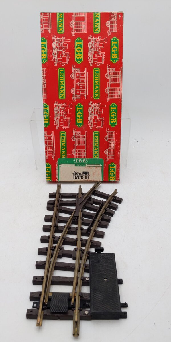 LGB 1200 G Scale Right Hand Manual Switch/Turnout EX/Box