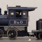 Bachmann 1332 G B&O Royal Blue Line 4-6-0 Steam Locomotive and Tender #1332 VG