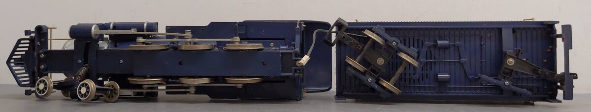Bachmann 1332 G B&O Royal Blue Line 4-6-0 Steam Locomotive and Tender #1332 VG