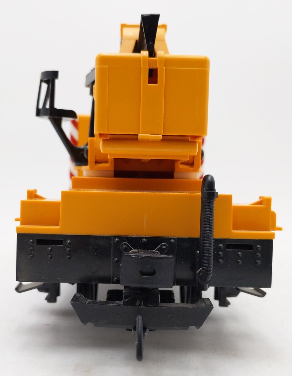 LGB 40420 G Scale Matra Yellow Construction Crane Car EX
