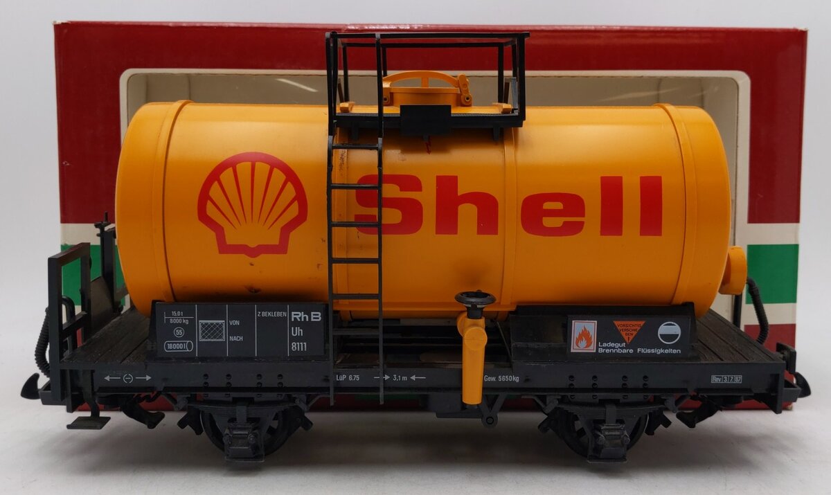 LGB 4040S G Gauge Shell Single Dome Short Tank Car EX/Box