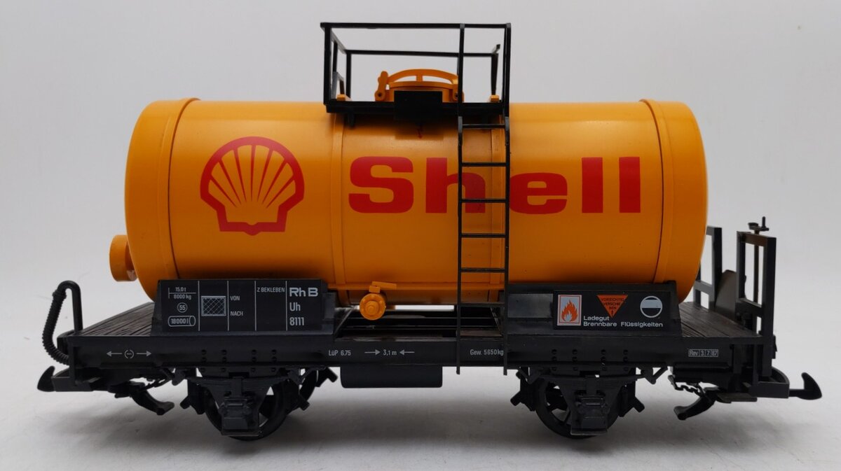 LGB 4040S G Gauge Shell Single Dome Short Tank Car EX/Box