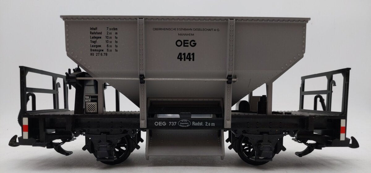 LGB 4141 G Scale OEG European Four-Wheel Ballast Car EX/Box