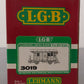 LGB 3019 G Scale Mail Post Car with Lights (Metal Wheels) EX/Box