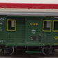 LGB 3019 G Scale Mail Post Car with Lights (Metal Wheels) EX/Box