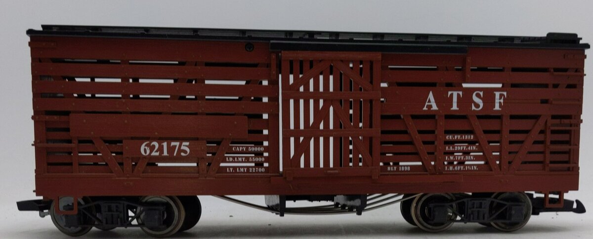 LGB G Gauge 62175 Santa Fe Stock Car VG