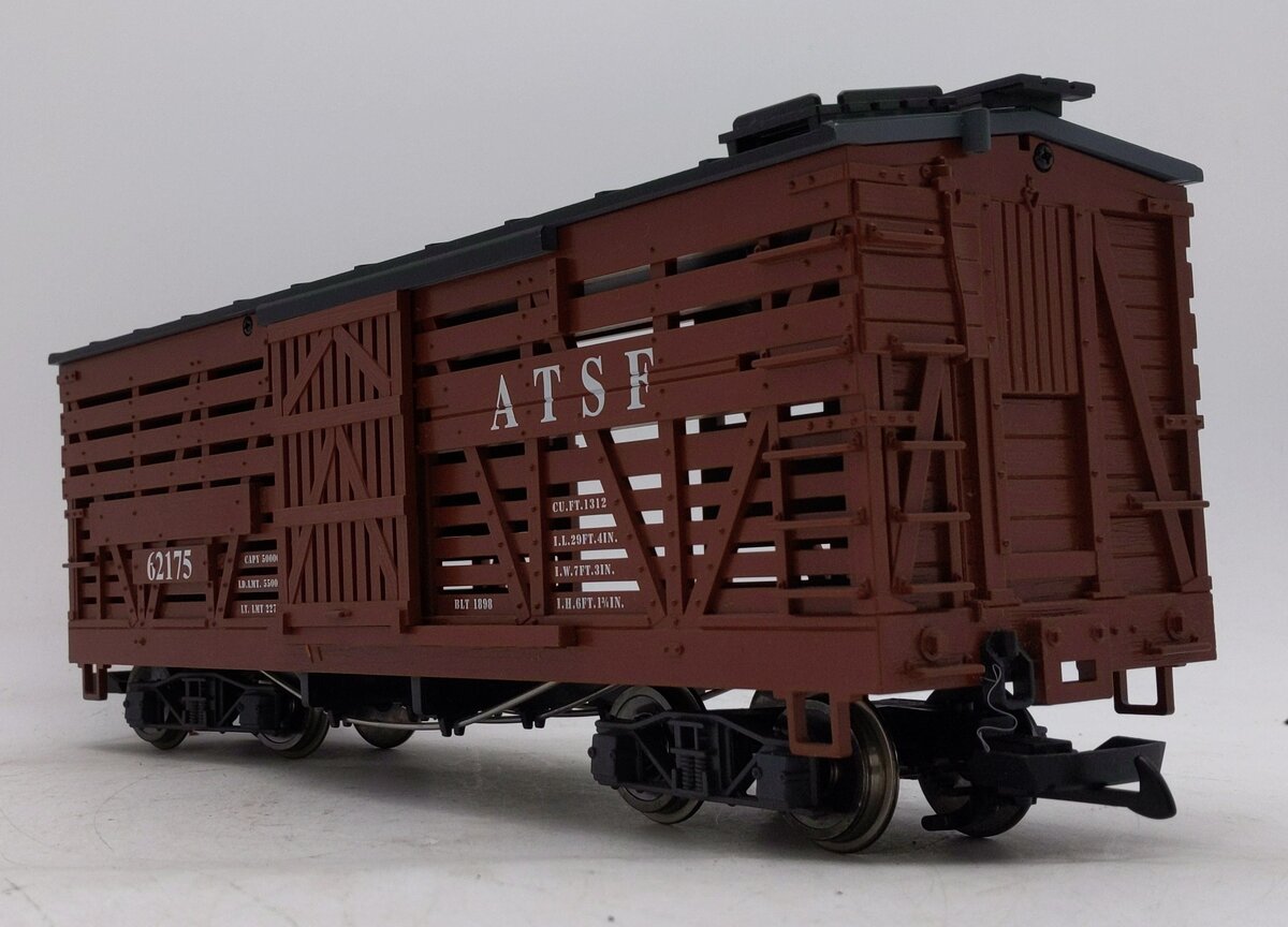 LGB G Gauge 62175 Santa Fe Stock Car VG
