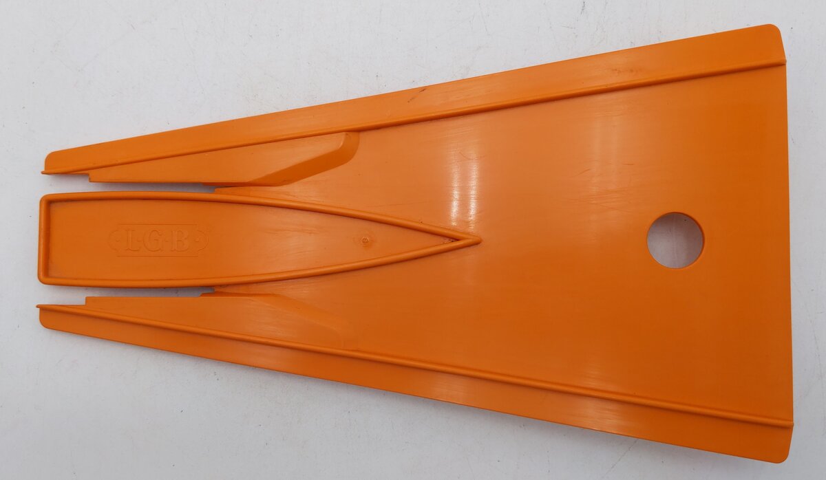 LGB 10020/1020 G Orange Train Car Rerailer Ramp EX/Box