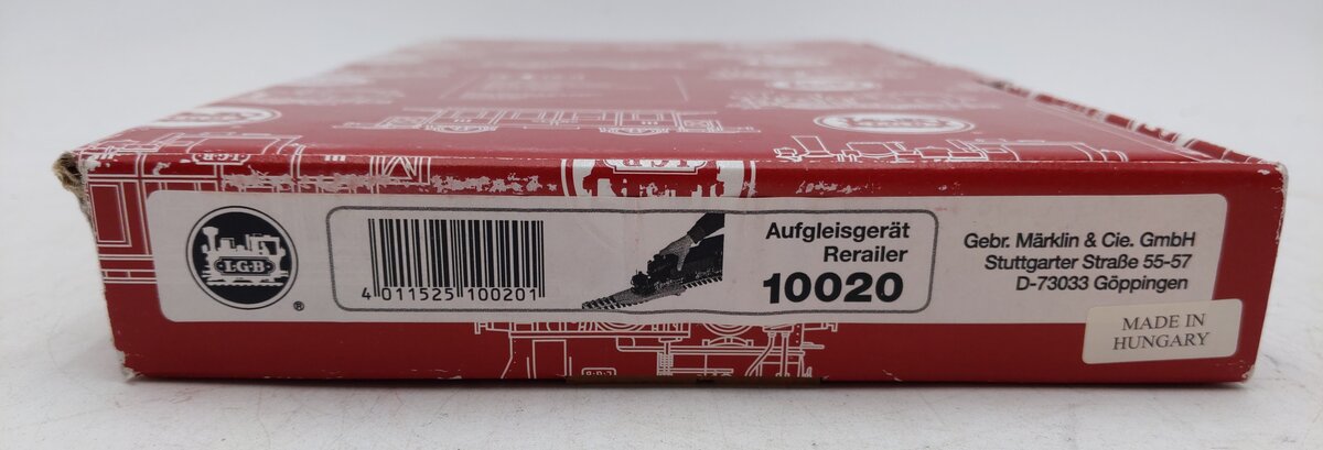 LGB 10020/1020 G Orange Train Car Rerailer Ramp EX/Box
