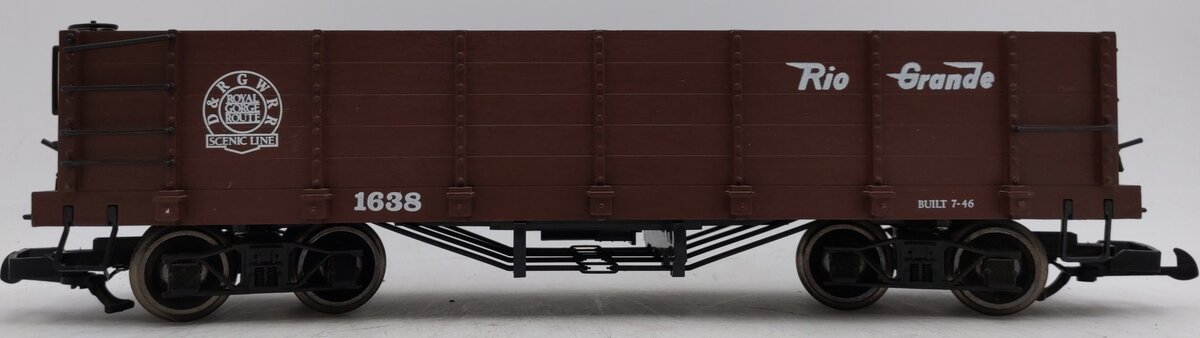 Bachmann 1638 G Denver and Rio Grande Western Gondola EX