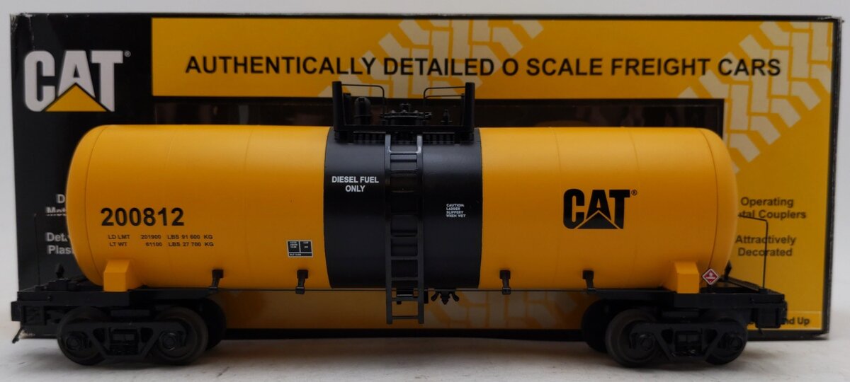 MTH 20-96176 O Caterpillar Tank Car #200812 EX/Box