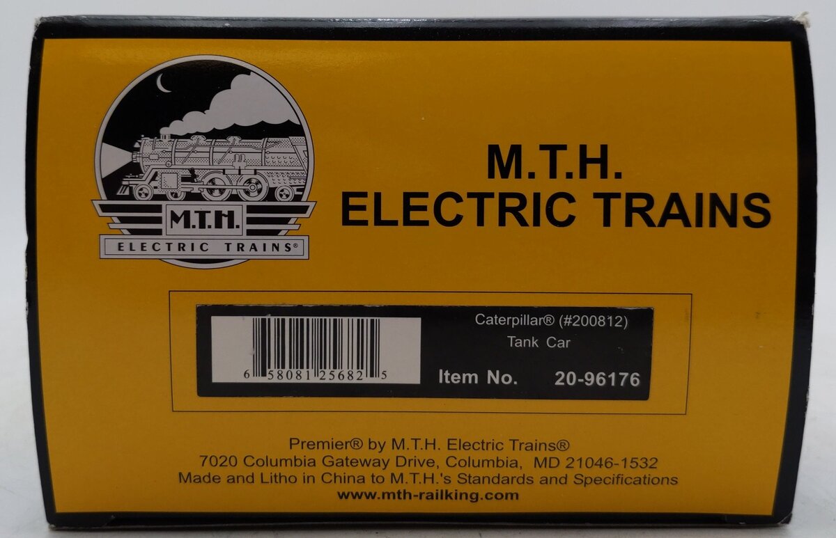 MTH 20-96176 O Caterpillar Tank Car #200812 EX/Box