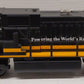 MTH 30-4053-1 O Gauge Caterpillar RailKing SD90-MAC Diesel w/PS2 VG