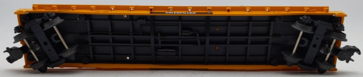MTH 20-98359 O Gauge Caterpillar Flat Car with Loader EX/Box