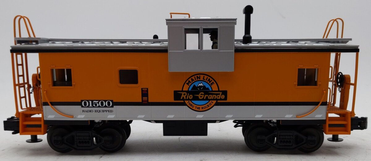 MTH 20-91024 O Gauge Denver & Rio Grande Western Extended Vision Caboose #01500 EX/Box