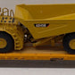MTH 20-98650 Caterpillar 60’ Flat Car w/CAT AD45B Articulated Truck EX/Box