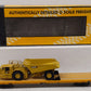 MTH 20-98650 Caterpillar 60’ Flat Car w/CAT AD45B Articulated Truck EX/Box