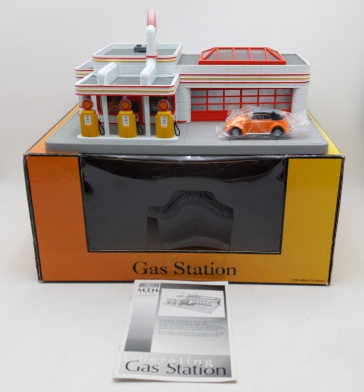 MTH 30-9133 O Shell Operating Gas Station EX/Box