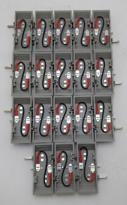Lionel 6-12073 O 1-3/8" Straight FasTrack Section with Roadbed (18) EX