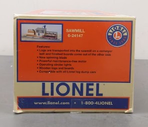 Lionel 6-24147 Operating Sawmill with Spinning Sawblade EX/Box