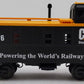 MTH 30-4053-0 Caterpillar Railking Caboose #76 EX