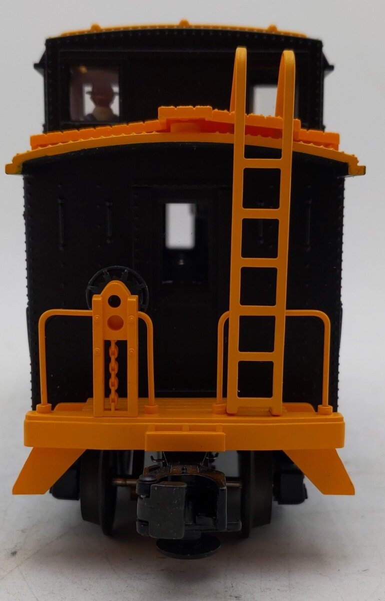 MTH 30-4053-0 Caterpillar Railking Caboose #76 EX