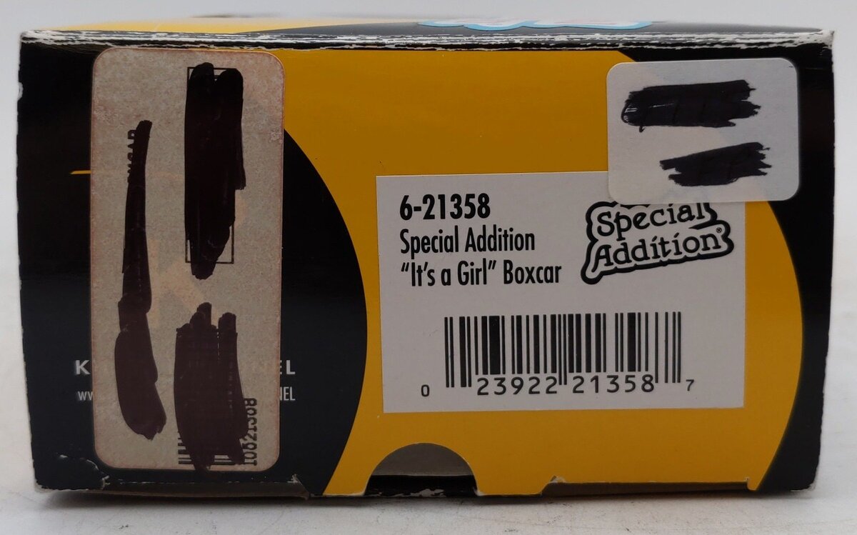 Lionel 6-21358 O Special Addition™ It's a Girl Boxcar EX/Box