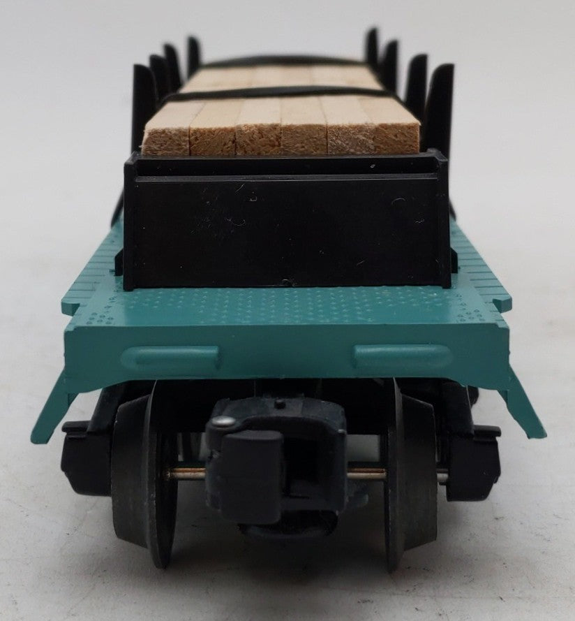 Lionel 6-19486 O Gauge New York Central Flatcar #19486 with Lumber Load EX/Box