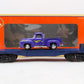 Lionel 6-36056 O Gauge Blue Flatcar w/Ford Truck EX/Box