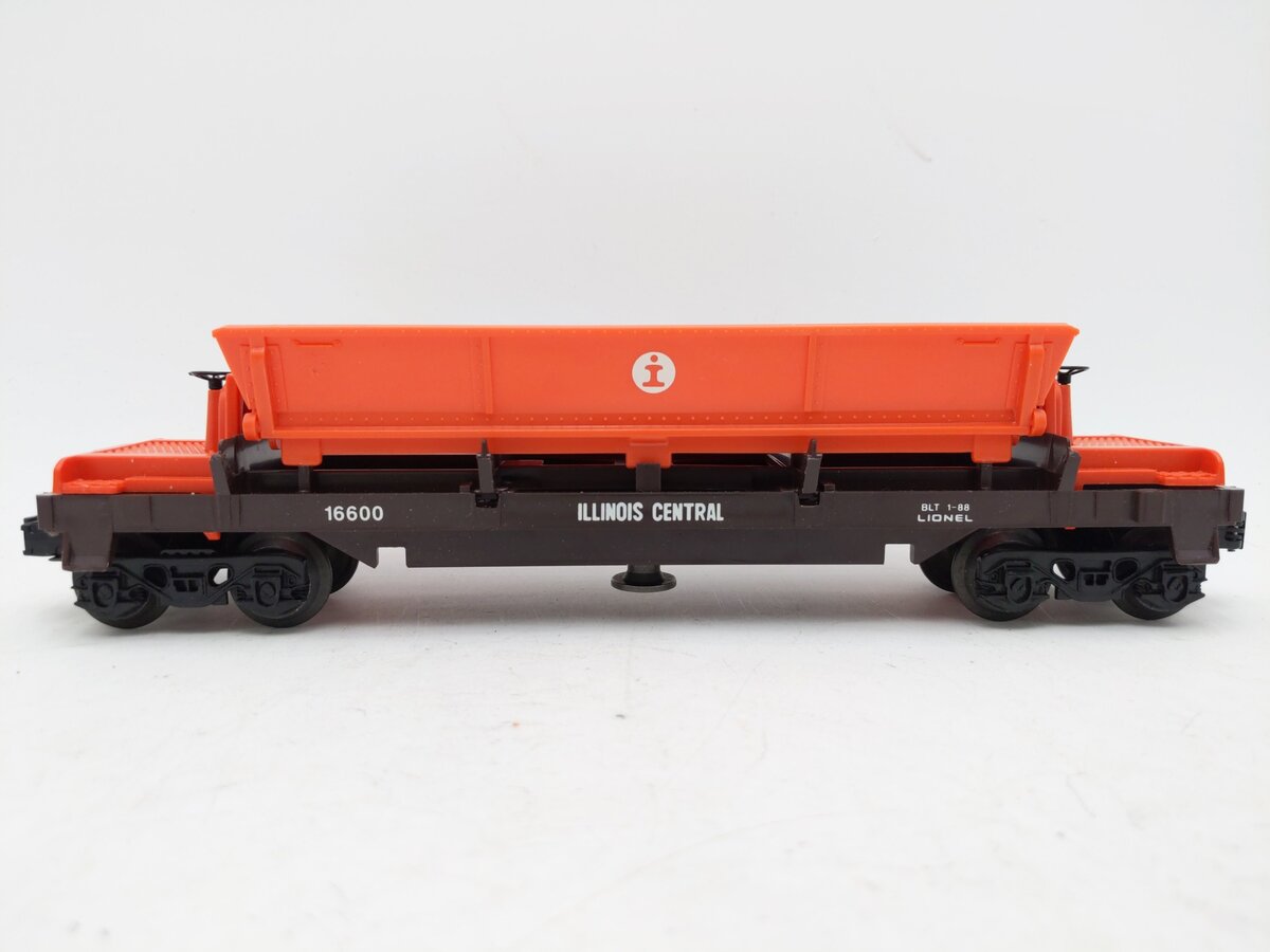 Lionel 6-16600 O Gauge Illinois Central Coal Dump Car #16600 EX/Box