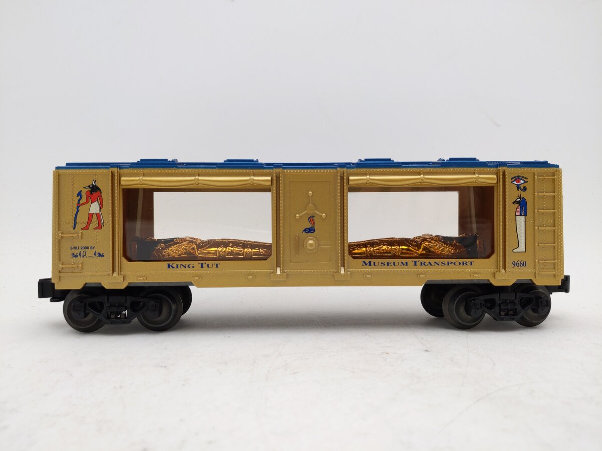 Lionel 6-19669 O Gauge King Tut Museum Car #9660 EX/Box