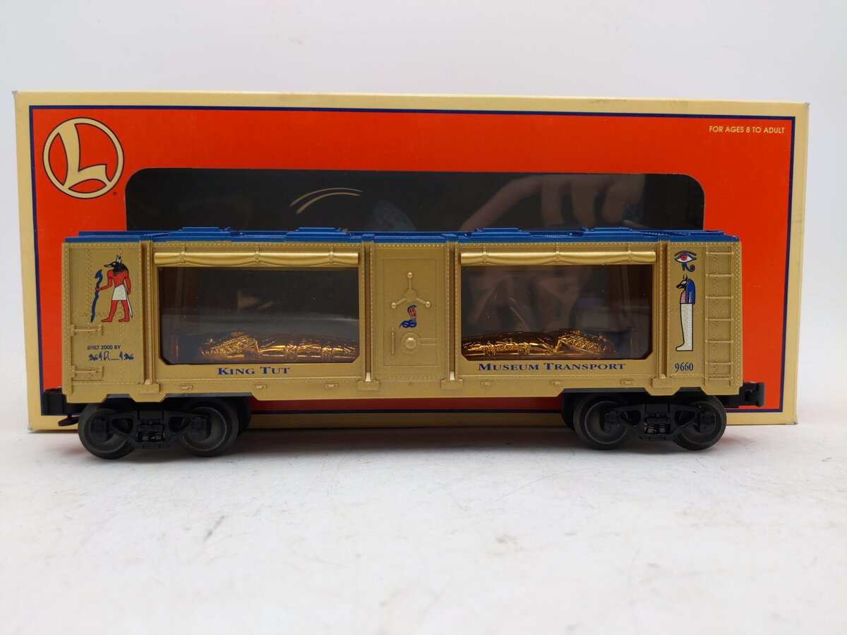 Lionel 6-19669 O Gauge King Tut Museum Car #9660 EX/Box